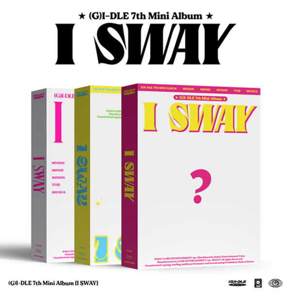 G)I-DLE - I Sway (Special Ver.) CD | Buy now online in uae – Kpop.ae