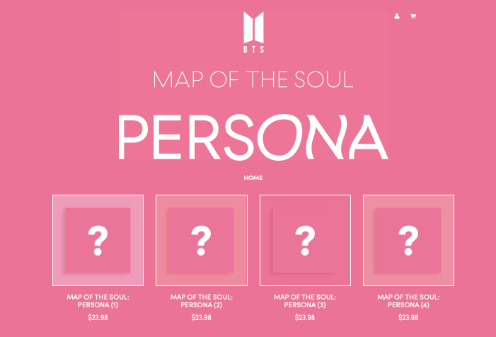BTS - MAP OF THE SOUL: Persona - CD | Music Store Dubai | K-pop